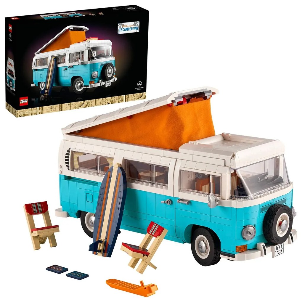 Παιχνίδι Kατασκευή Lego Volkswagen T2 Camper Van 10279 2207 Τεμάχια