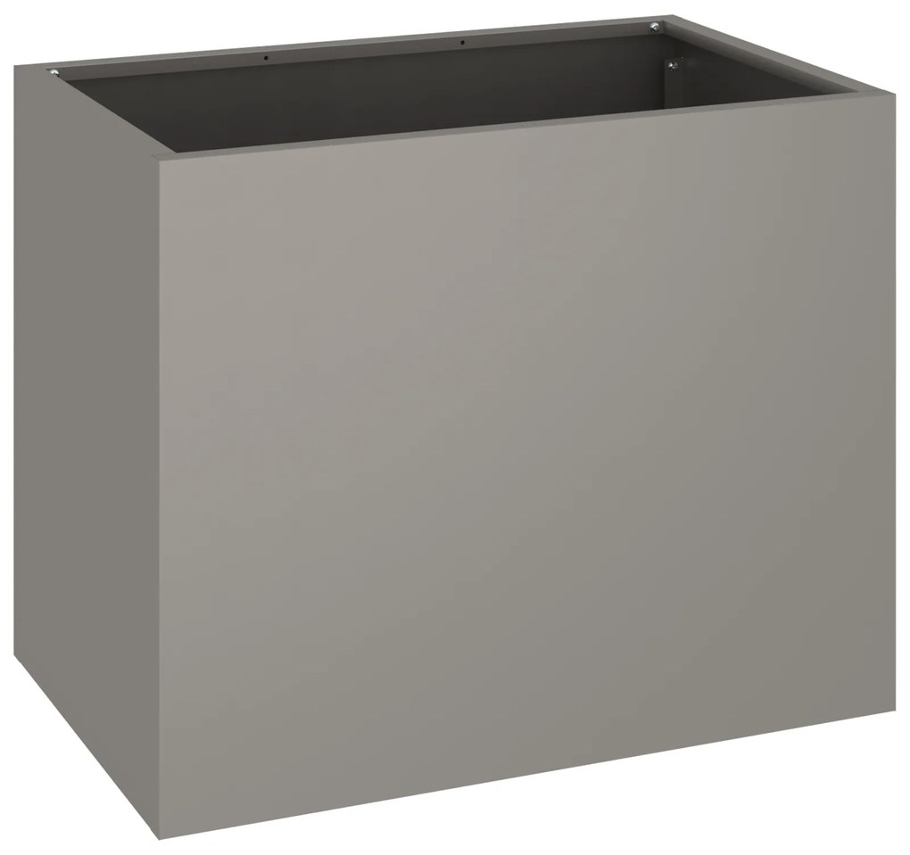 vidaXL Γλάστρα Κήπου Καφέ 50 x 32 x 40 εκ. Φθαρμένο ατσάλι
