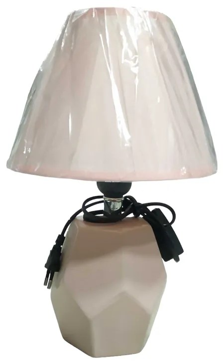 Επιτραπέζιο Φωτιστικό Πορτατίφ Ροζ