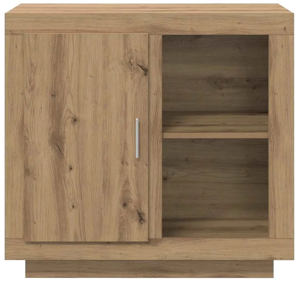 vidaXL Πλαϊνό γραφείο Artisan Oak 80 x 40 x 75 εκ. Επεξεργασμένο ξύλο