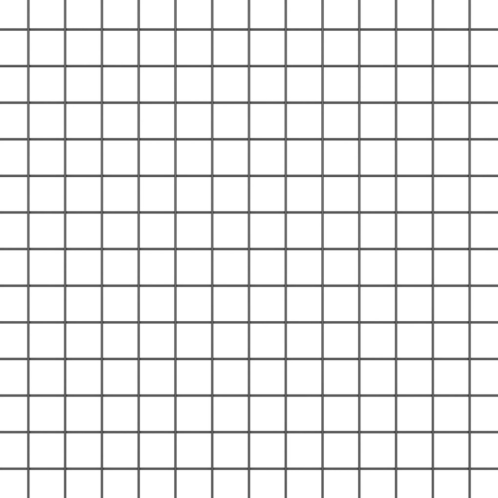 vidaXL Συρματόπλεγμα με 5 Στυλίδια Γκρι 0.4x10 μ Χάλυβας