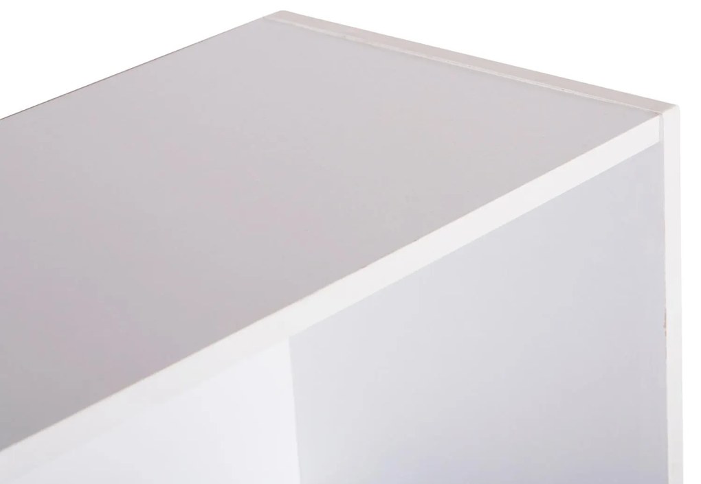 ΡΑΦΙΕΡΑ ΤΟΙΧΟΥ CUBICON  ΛΕΥΚΗ ΜΕΛΑΜΙΝΗ 38,5x23,5x80Υεκ.