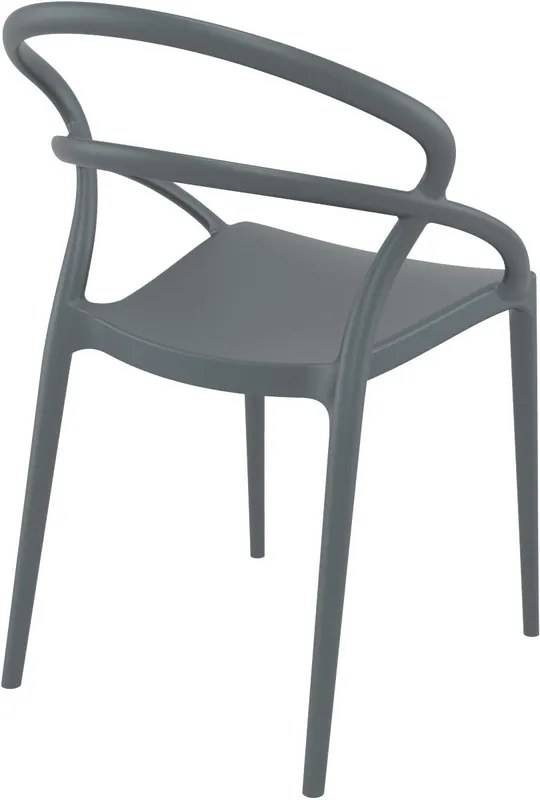 Καρέκλα Pia Dark Grey