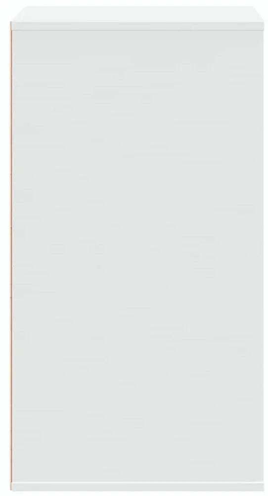 vidaXL Συρταριέρα Γωανική Λευκή 60x41x76 εκ. από Επεξεργασμένο Ξύλο