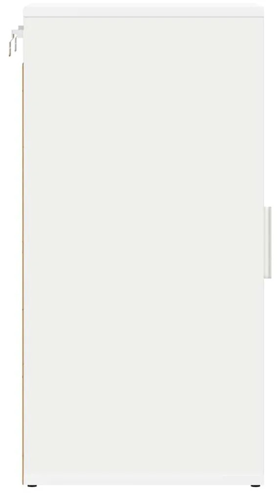 vidaXL Παπουτσοθήκες 2 τεμ. Λευκές 32 x 35 x 70 εκ. από Μοριοσανίδα