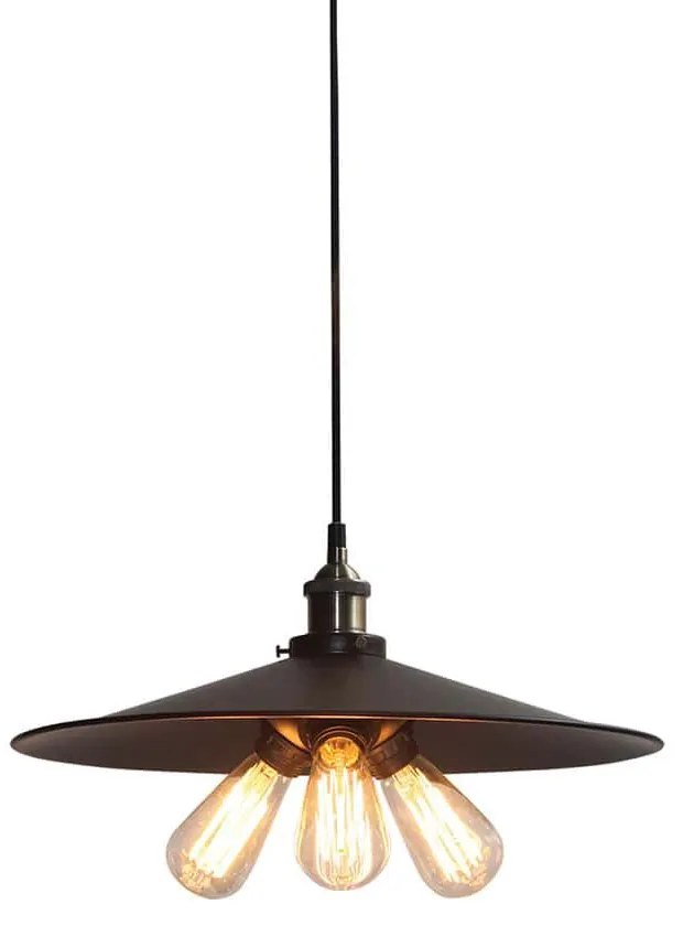 Φωτιστικό Οροφής 77-2156 KS1288P-46-3BK Dakar Black Mat Homelighting Μέταλλο