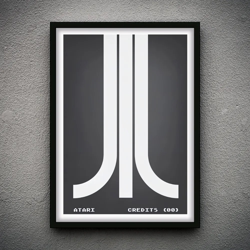 Πόστερ &amp; Κάδρο Atari Logo GM2309 21x30cm Εκτύπωση Πόστερ (χωρίς κάδρο)