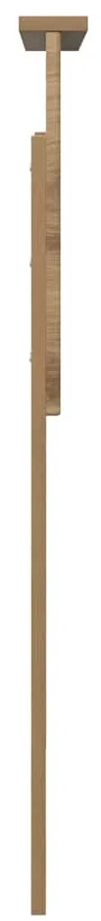 vidaXL Κεφαλάρι με κεφαλάρι Artisan Oak 80 cm Επεξεργασμένο ξύλο
