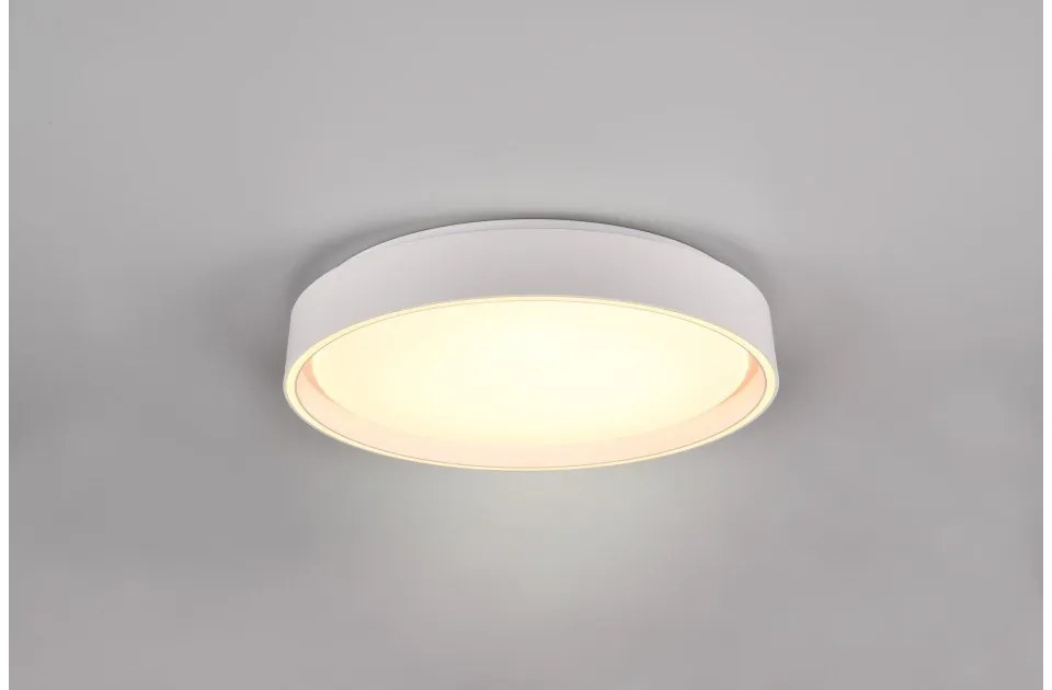 Πλαφονιέρα Φωτιστικό Οροφής LED 24W Λευκό Dimmer 3CCT Felis R64391031 Trio Lighting-R64391031-Λευκό R64391031