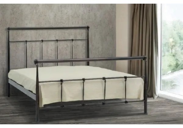 Delch Κρεβάτι Πύλος Μονό Μεταλλικό 90x190cm HouseSMetal-furniture233