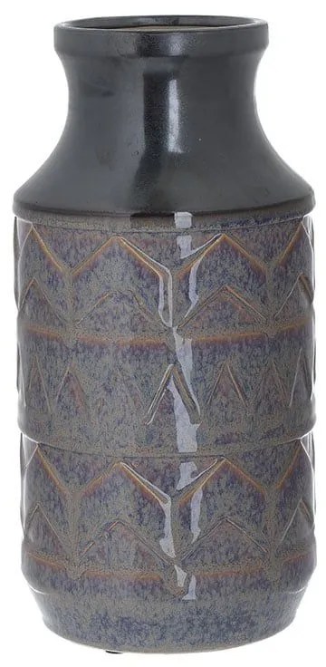 Βάζο Κεραμικό 3-70-685-0129 Grey-Purple Δ16,5Χ33 Inart Ceramic
