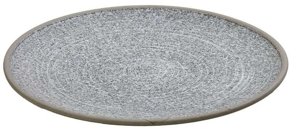 Πιάτο Ρηχό Corsica VRA103K4 29,2x29,2x2,1cm Grey Espiel Clay