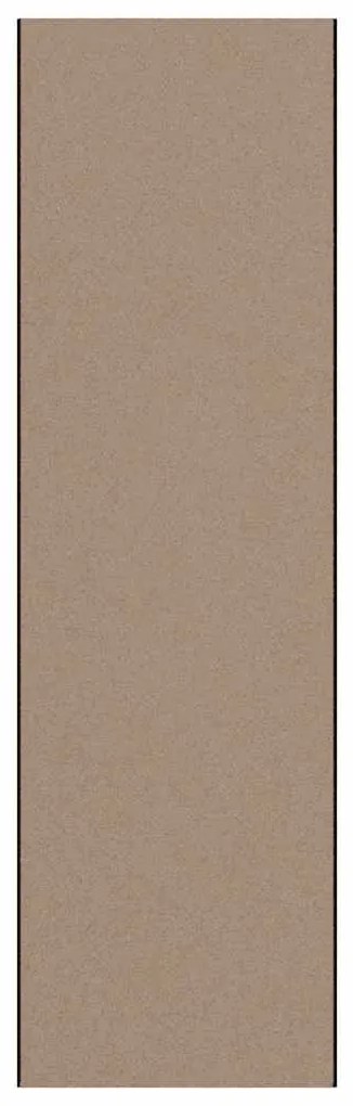 vidaXL Χαλάκι Εξώπορτας Μπεζ και Μαύρο 120 x 400 cm