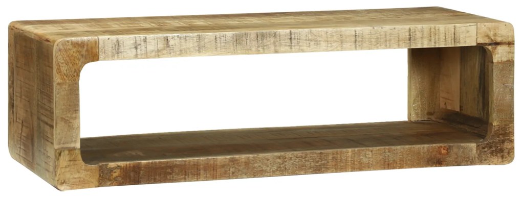 vidaXL Ντουλάπα τηλεόρασης 80x30x25 εκ. Μασίφ ξύλο τραχύ μάνγκο