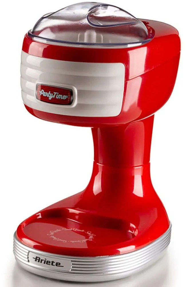 Παγοθραύστης Ηλεκτρικός Party Time 76/00 30W Red Ariete Ανοξείδωτο Ατσάλι
