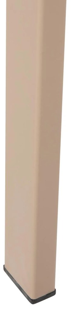 Καρέκλα - Πολυθρόνα SAGA C5127.04 Αλουμινίου Σαμπανί με Polywood 55x52x86Yεκ. 55x52x86 εκ.