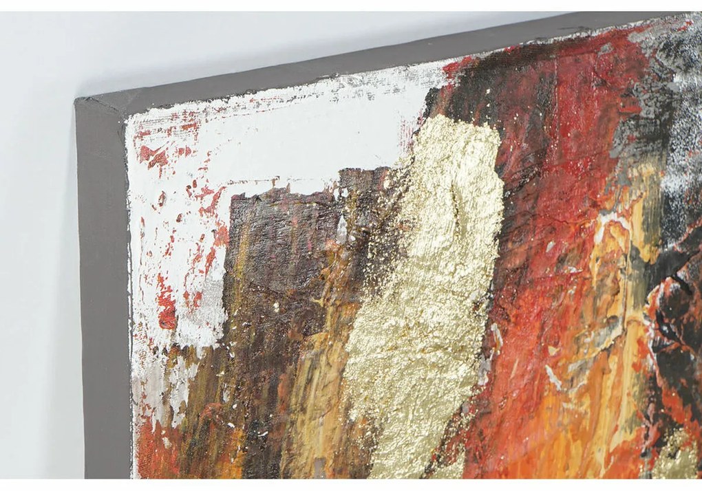 Καμβάς DKD Home Decor Τζίντζερ Καμβάς 99,5 x 3,5 x 99,5 cm