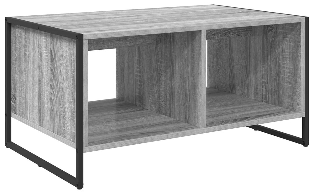 vidaXL Τραπεζάκι σαλονιού Γκρίζο Σονομα 80 x 50 x 40 cm
