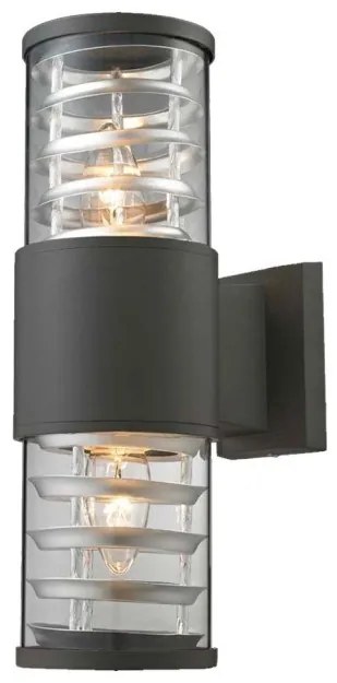 Απλίκα Φωτιστικό Τοίχου A0158 Ε27 60W Ανθρακί IP44 Sunlight-A0158-Ανθρακί A0158