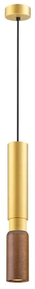 Φωτιστικό Οροφής Κρεμαστό 01300-04 GU10 7x40cm Gold Luma