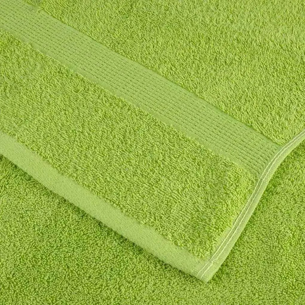 vidaXL a Πετσέτες Προσώπου SOLUND 2 pcs Λαχανί Βαμβάκι