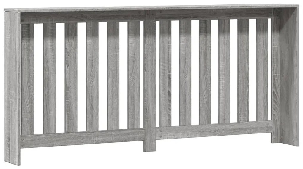 Κάλυμμα Καλοριφέρ Γκρι Sonoma 175x20x82 εκ Επεξεργασμένο Ξύλο 852758