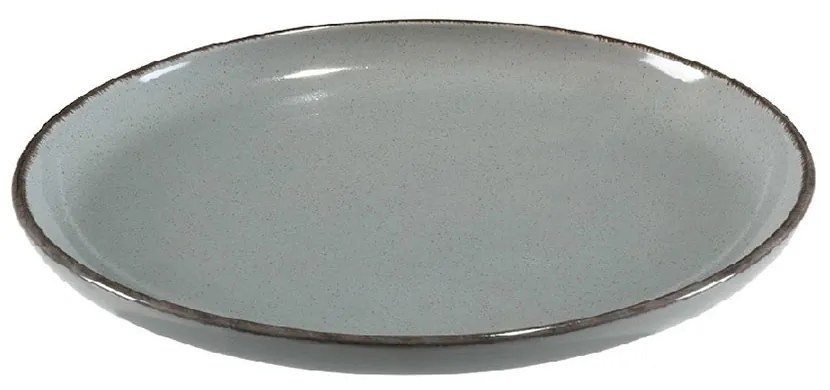 Πιάτο Φαγητού Ρηχό (Φ32x2.8) Espiel Tuscany Grey/Blue ATA150K6