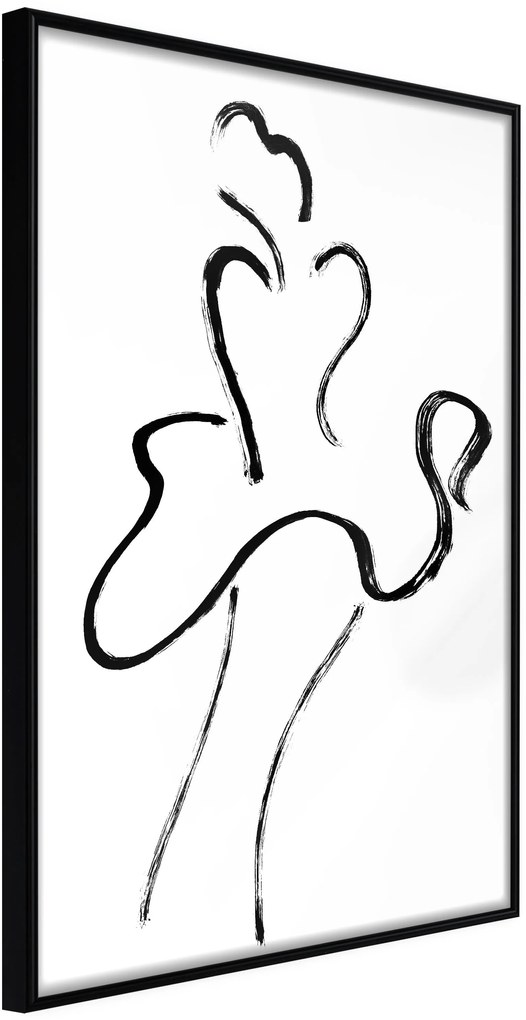 Αφίσα - Marilyn Outline - 20x30 - Μαύρο - Χωρίς πασπαρτού