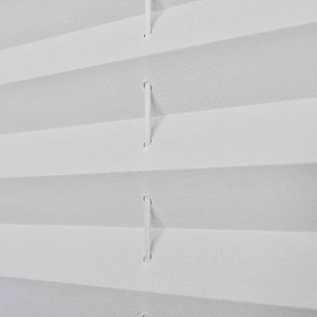 Σύστημα Σκίασης Πλισέ Λευκό 110 x 100 εκ. - Λευκό