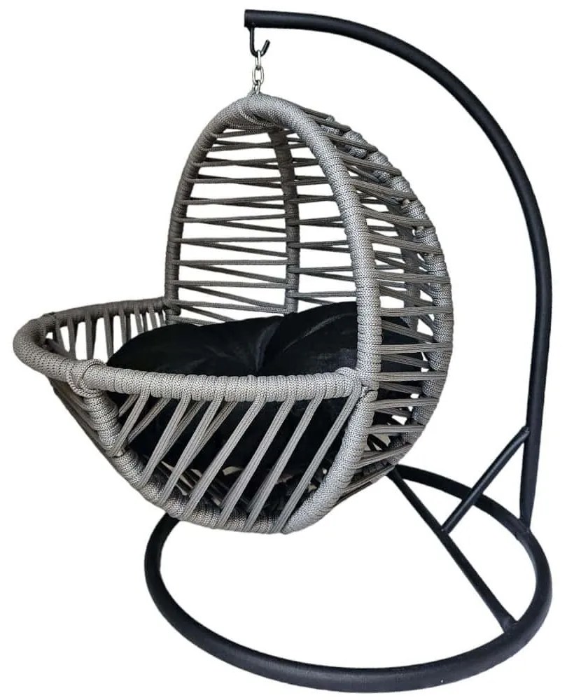 Κρεβάτι Κατοικίδιου - Κούνια 379VLV2601 45x45x70cm Grey Hanah Home