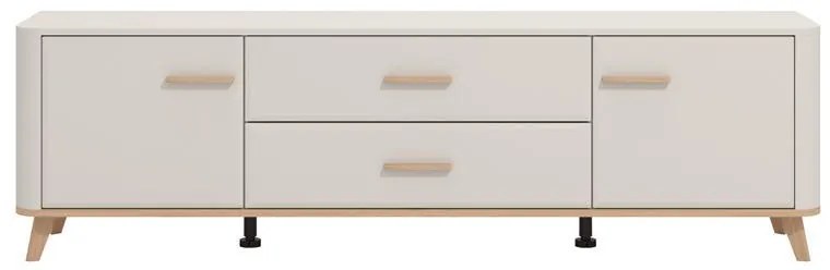 Έπιπλο τηλεόρασης DARWEN 180 3K2F2V Cashmere - Artisan Oak 180x40x53εκ. 180x40x53 εκ.