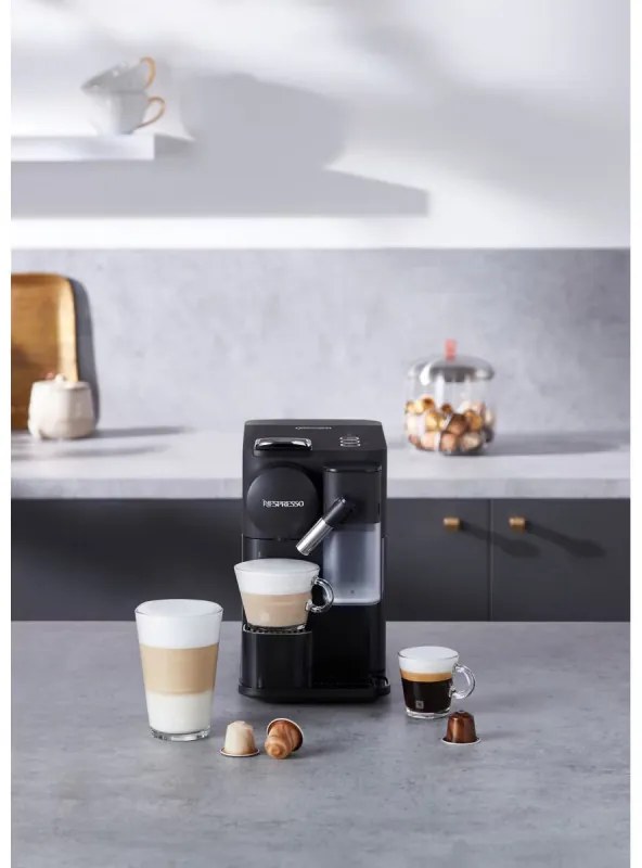 Μηχανή Espresso DeLonghi EN510B, 1450W, 19 bar, 1 l, Nespresso, Αυτόματη απενεργοποίηση, Μαύρο