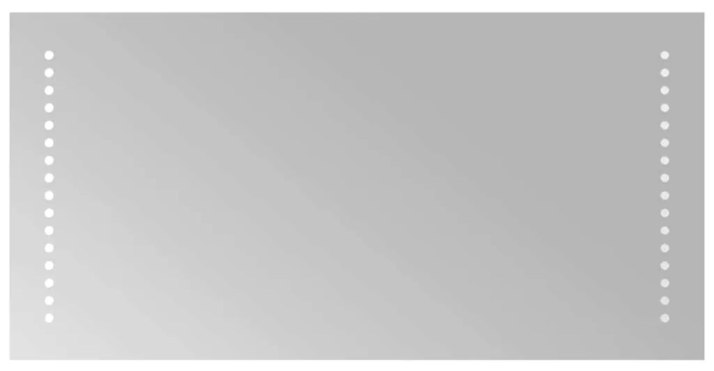 vidaXL Καθρέφτης Μπάνιου με LED 60 x 30 εκ.