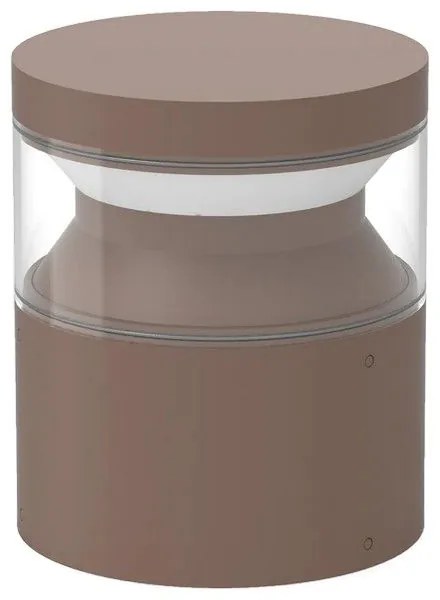 Φωτιστικό Δαπέδου Boeing H015 346663 3000K 1700lm 13x15cm Coffee Ideal Lux
