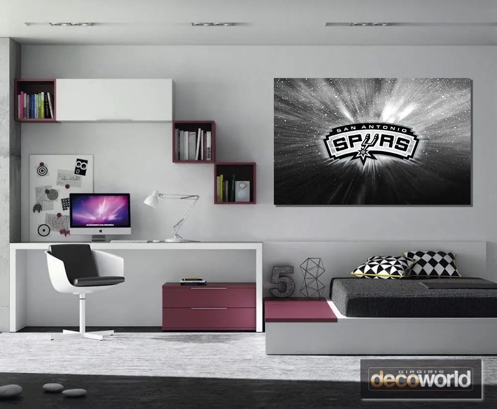 Πίνακας σε καμβά NBA San Antonio Spurs KNV713 30cm x 40cm