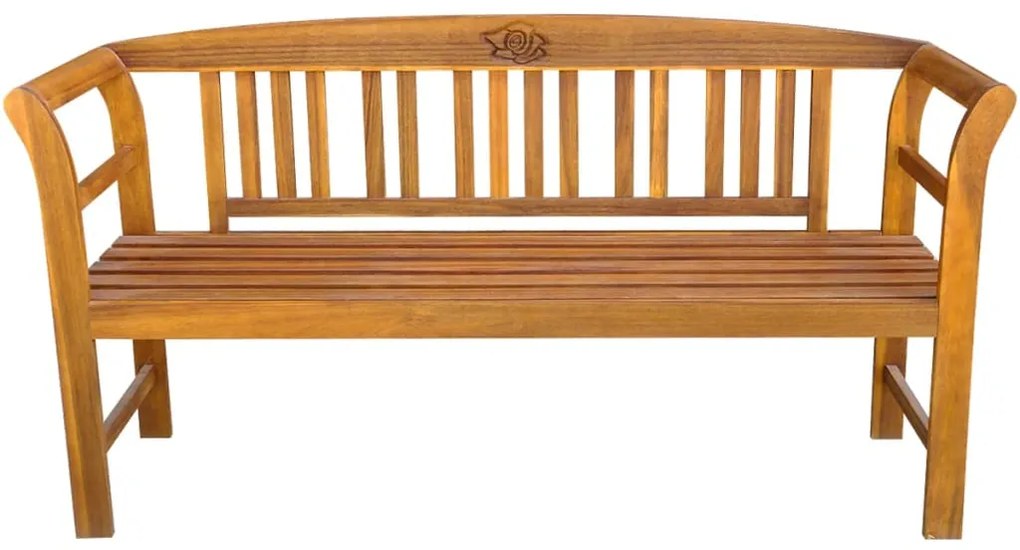 vidaXL Παγκάκι Κήπου 157 εκ. από Μασίφ Ξύλο Ακακίας