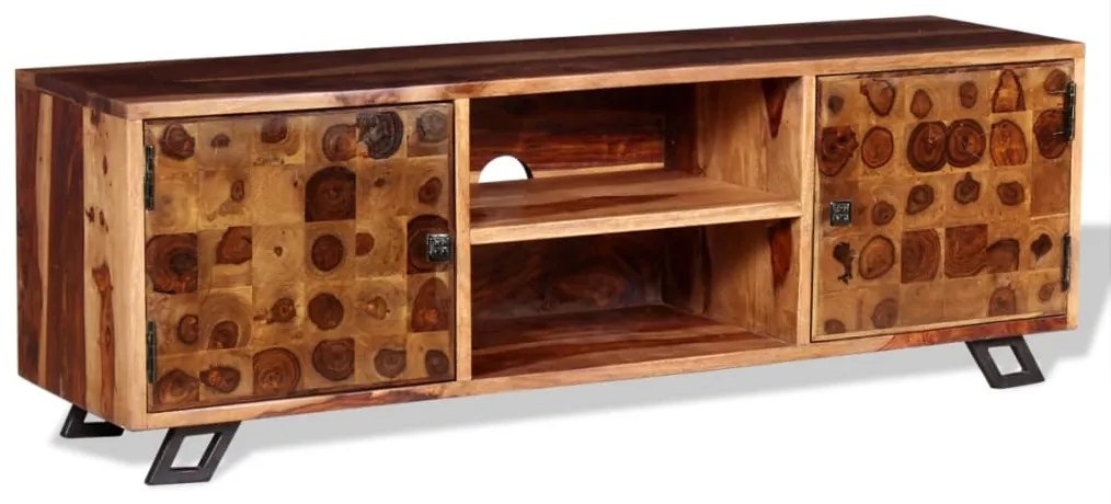 vidaXL Έπιπλο Τηλεόρασης 120 x 30 x 40 εκ. από Μασίφ Ξύλο Ακακίας