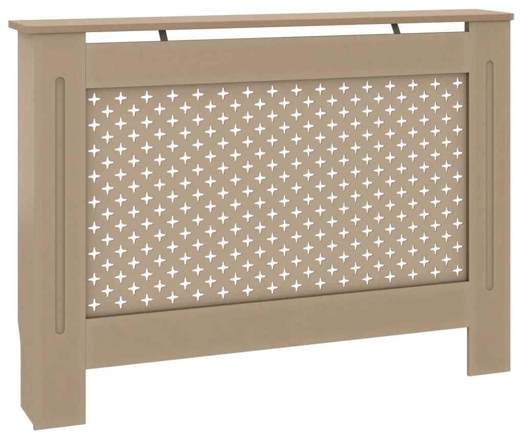vidaXL Κάλυμμα Καλοριφέρ 112 x 19 x 81,5 εκ. από MDF