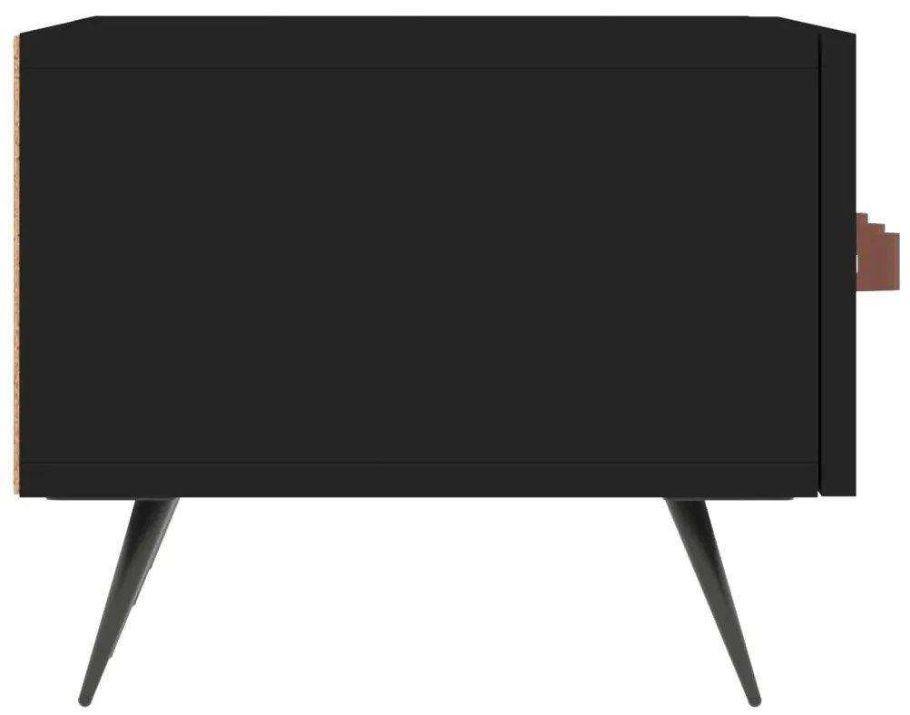 vidaXL Έπιπλο Τηλεόρασης Μαύρο 150 x 36 x 30 εκ. Επεξεργασμένο Ξύλο