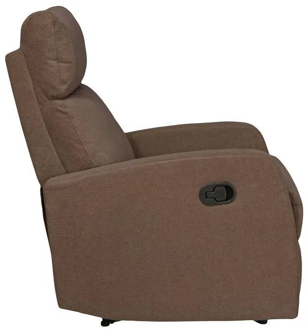 Πολυθρόνα RELAX με Μηχανισμό Ανάκλισης FL2311 Fylliana Καφέ χρώμα 70x89x102εκ 70x89x102 εκ.