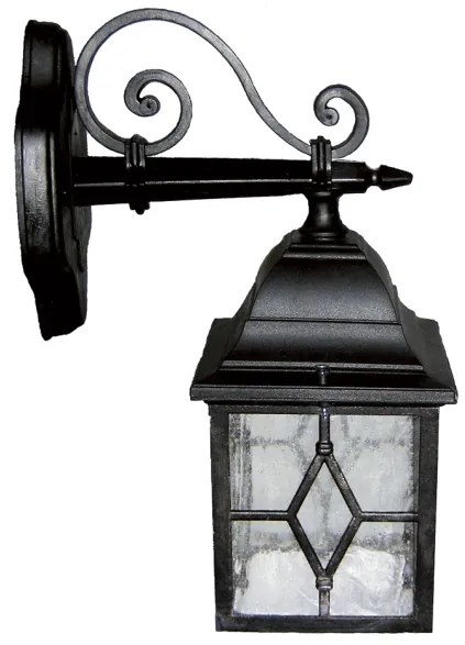 Απλίκα Φωτιστικό Τοίχου μαύρο Dimitra 170 LP-710Ak Heronia-07-1085-Μαύρο 07-1085