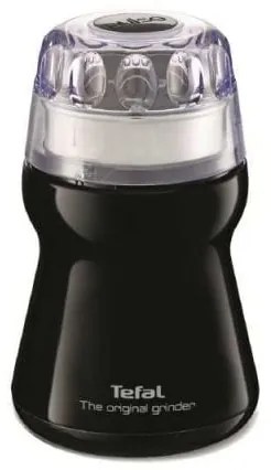 Tefal GT110838 Ηλεκτρικός Μύλος Καφέ με Χωρητικότητα και Επίπεδα Άλεσης, Μαύρος