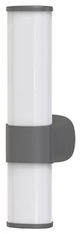 Απλίκα Φωτιστικό Τοίχου Μπάνιου LED 6W IP44 3CCT PLUS 144-80540 Eurolamp-144-80540-Μαύρο 144-80540