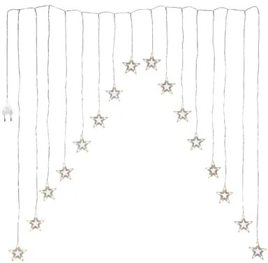MOON IN THE ROOM LED λαμπάκια κουρτίνα ML49C, 0.7 x 3m, 230V, 136 LED