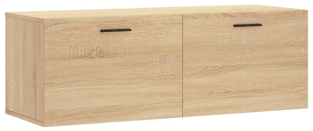 vidaXL Ντουλάπι Τοίχου Sonoma Δρυς 100 x 36,5 x 35 εκ. Επεξεργ. Ξύλο