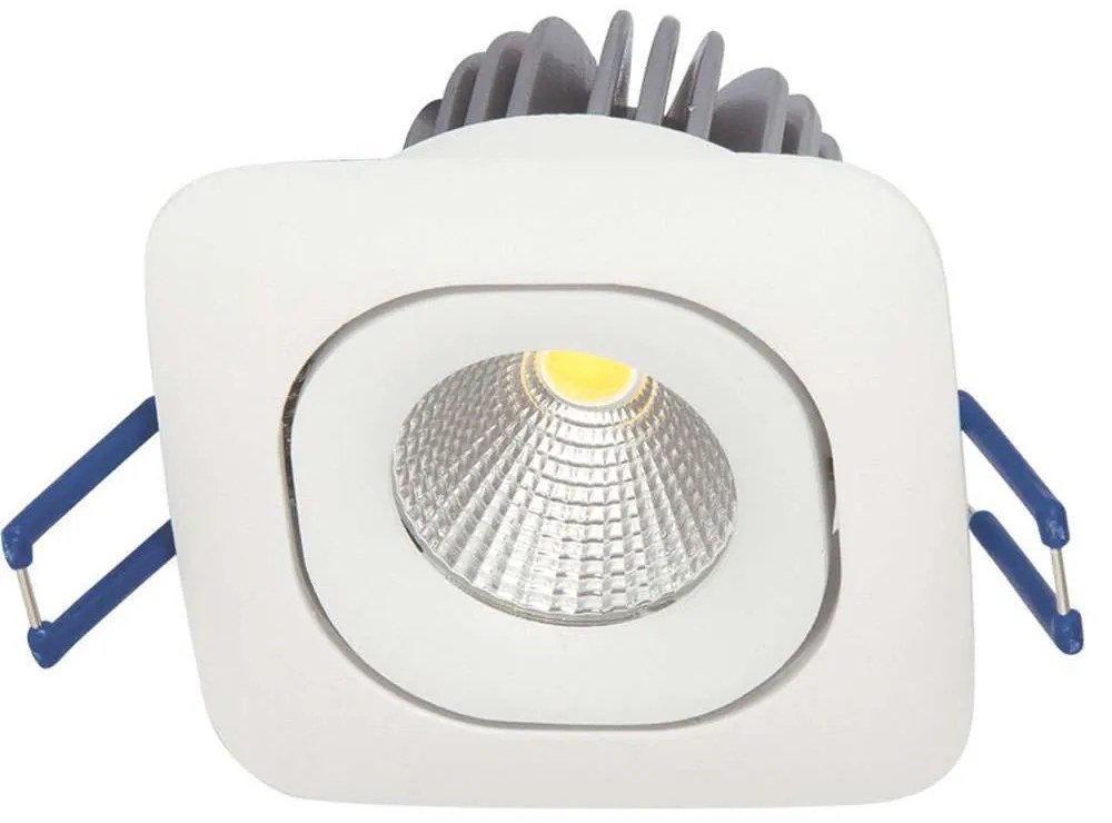 Σποτ Χωνευτό VK/04125/W/C 8,2x8,2cm Led 730Lm 10W 4000K White VKLed Στρόγγυλο