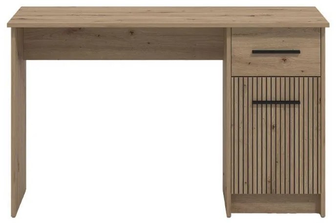 Γραφείο Teo Artisan Oak - Artisan με Γκρί Γραμμές 122x51x75 εκ.