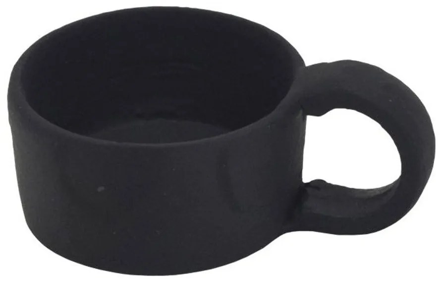 Κηροπήγιο Ρεσώ Jelicoe 422035 7x5x2,3cm Black Eglo Aluminium