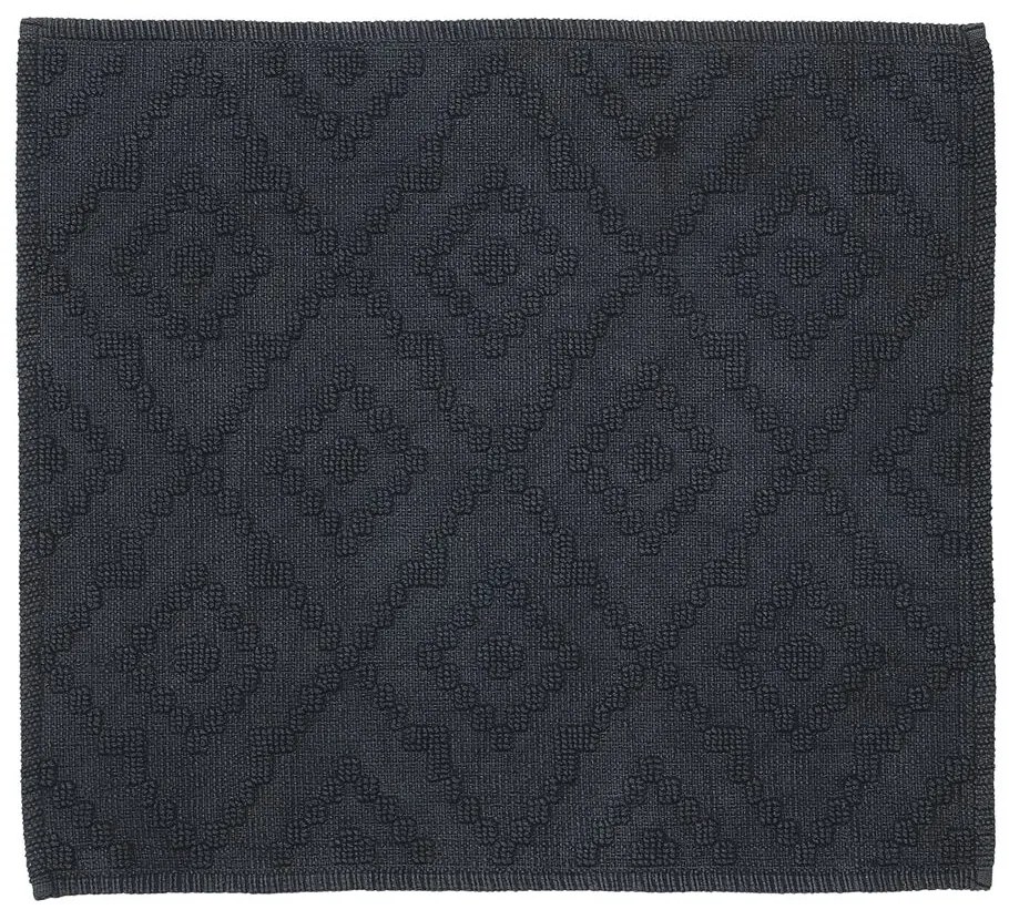 Πατάκι Μπάνιου Βαμβακερό 60x60cm Sealskin Aztec Dark Grey 800098