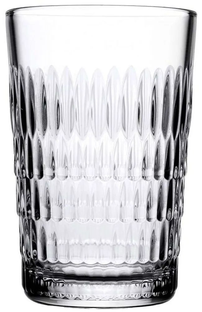Ποτήρι Νερού Rain SP520345G6 Φ8x12,1cm 350ml Clear Espiel Γυαλί